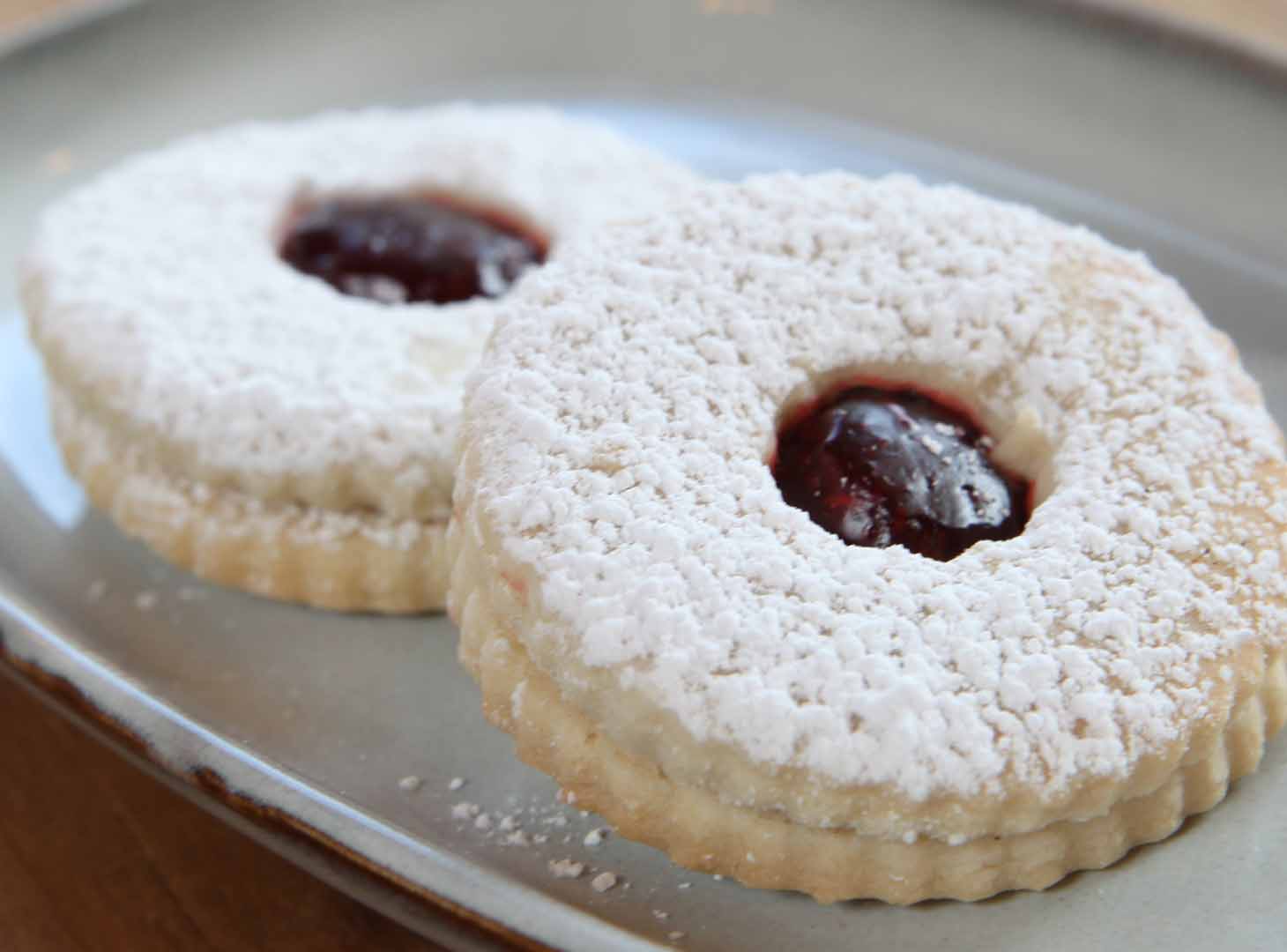 Raspberry Jam Cookies