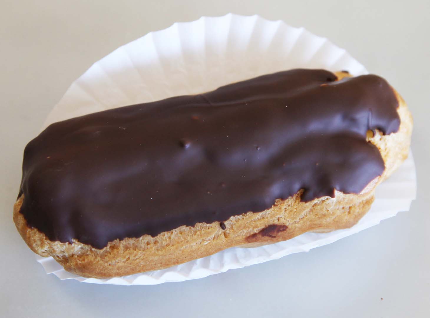 Cream Filled Chocolate Eclair