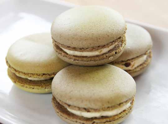 Pistachio Macarons