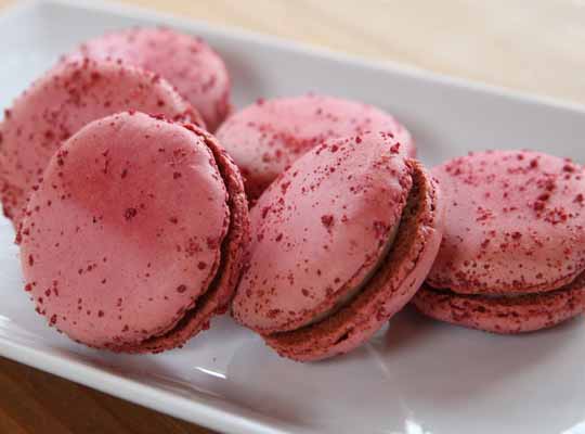 Red Velvet Macarons