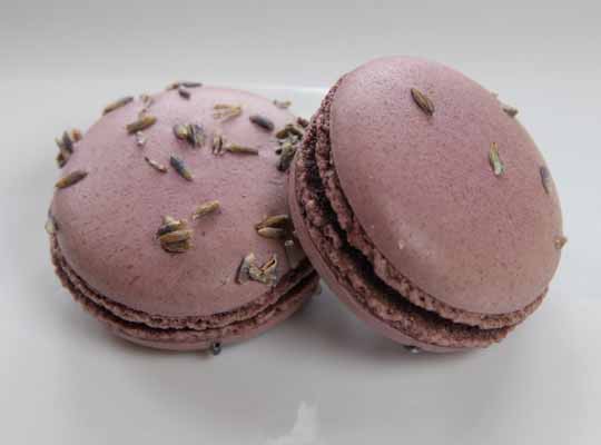 Lavender Macarons