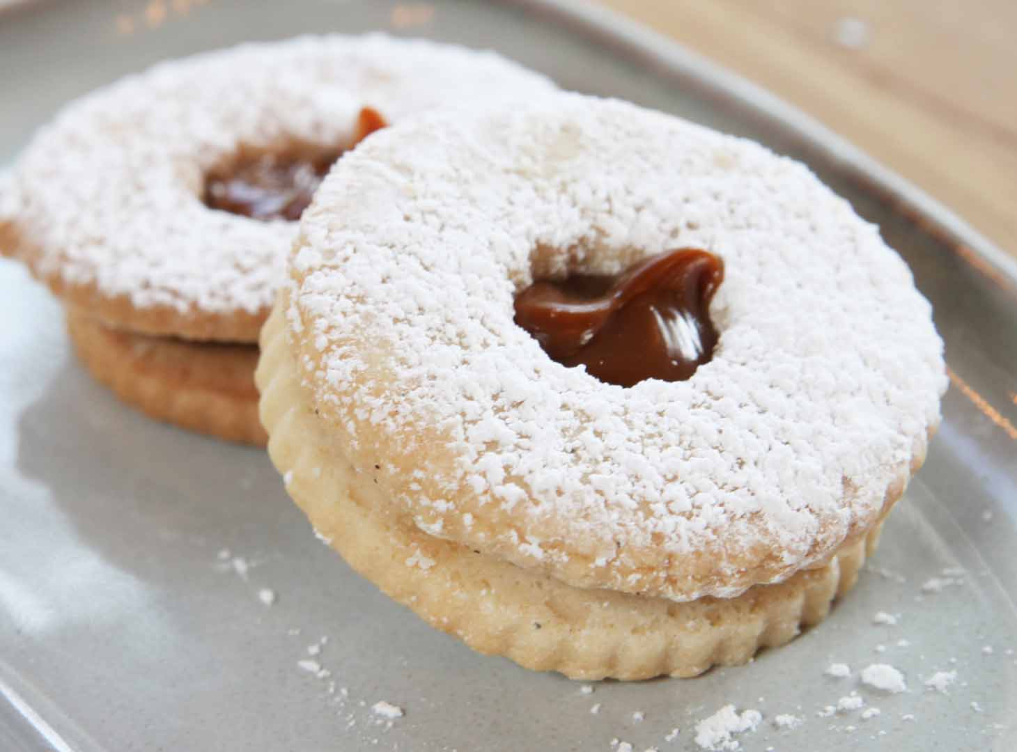 Dulche De Leche Jam Cookies